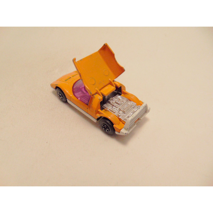 Mazda RX 500 1:59 Matchbox MB66 donkergeel - modelauto