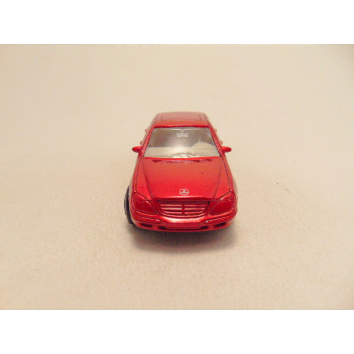 Mercedes S class 1:64 Welly roodbruin