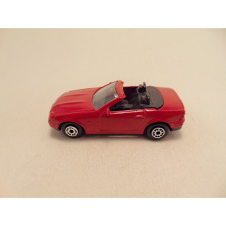 Mercedes SLK cabrio 1:64 Maisto donkerrood