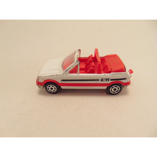 Peugeot 205 CTi Majorette 1:53 wit