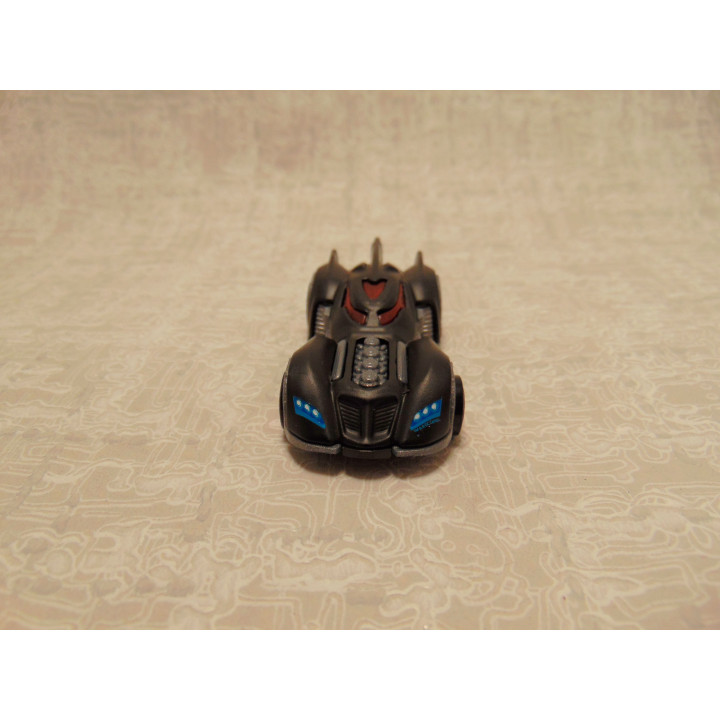 Arkham Asylum Batmobile 5 Pack 2017 Hot wheels 1:64 zwart