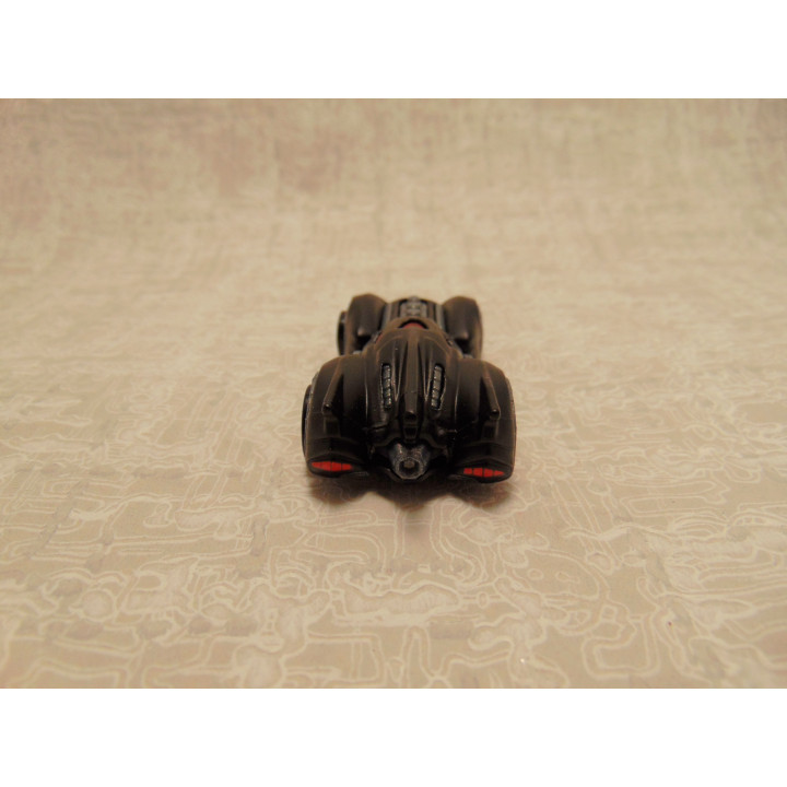 Arkham Asylum Batmobile 5 Pack 2017 Hot wheels 1:64 zwart