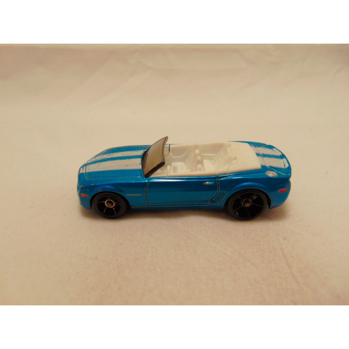 Chevrolet Camaro Convertible Concept Hot wheels 2008 blauw