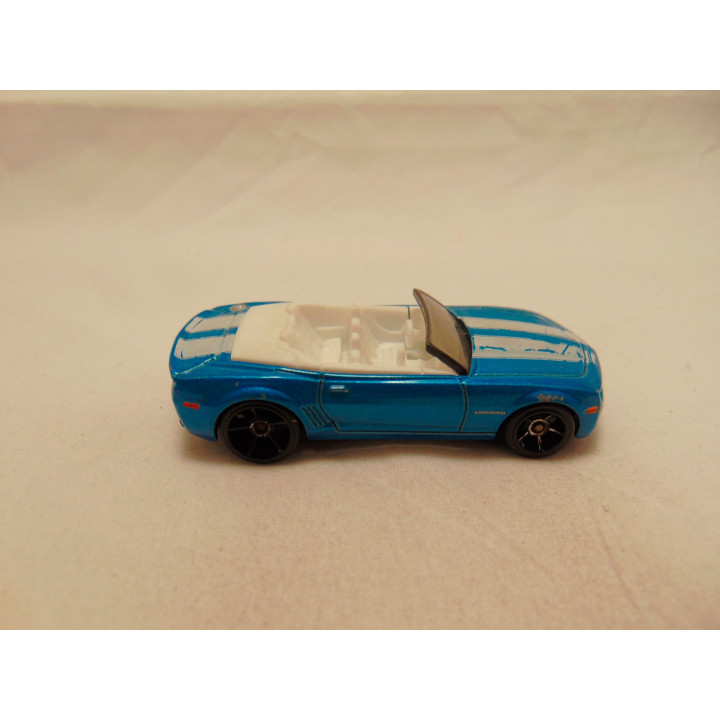 Chevrolet Camaro Convertible Concept Hot wheels 2008 blauw
