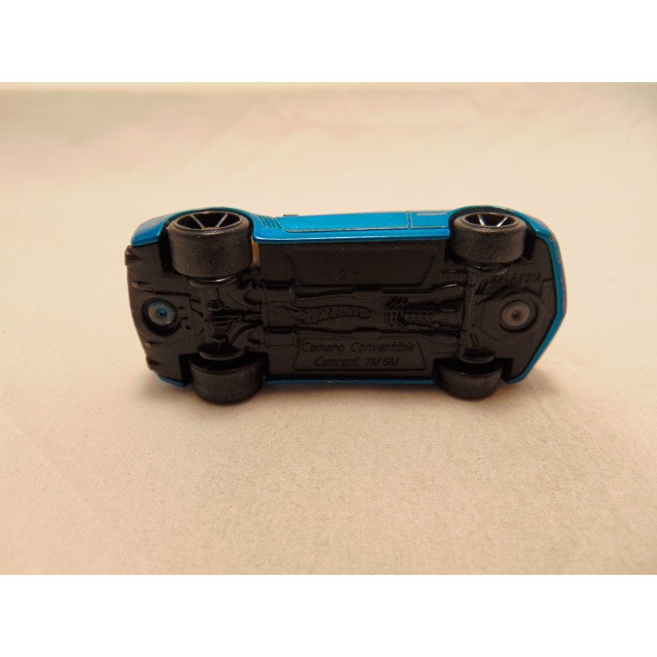 Chevrolet Camaro Convertible Concept Hot wheels 2008 blauw
