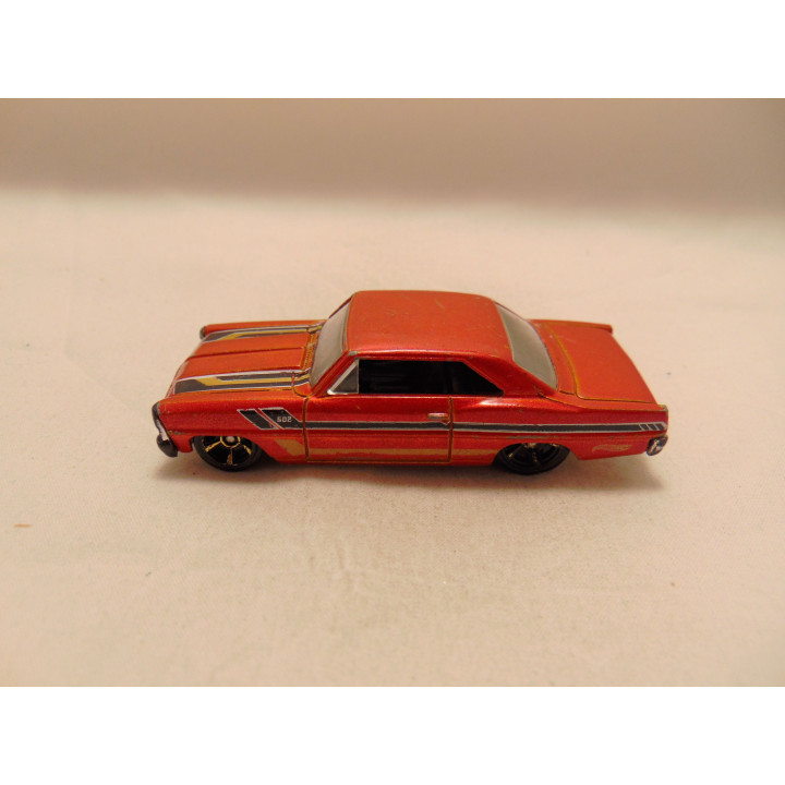 Chevrolet Nova 1966 Hot wheels 2012-106 roodbruin