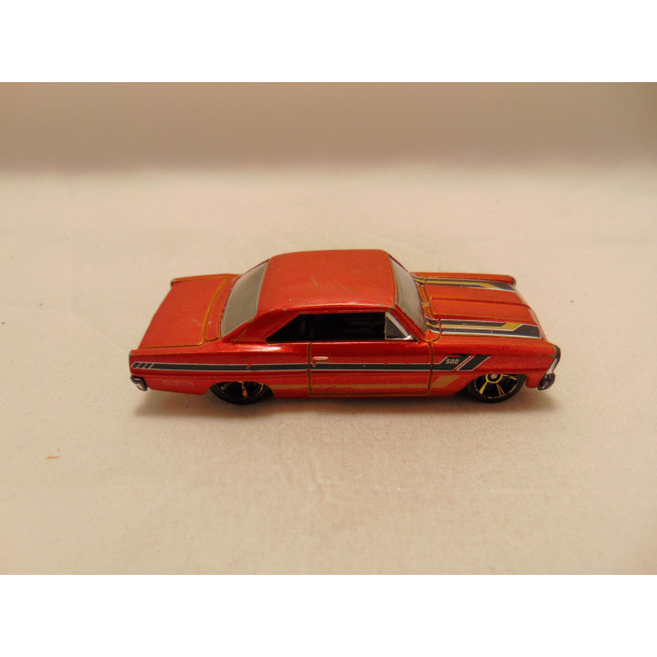 Chevrolet Nova 1966 Hot wheels 2012-106 roodbruin