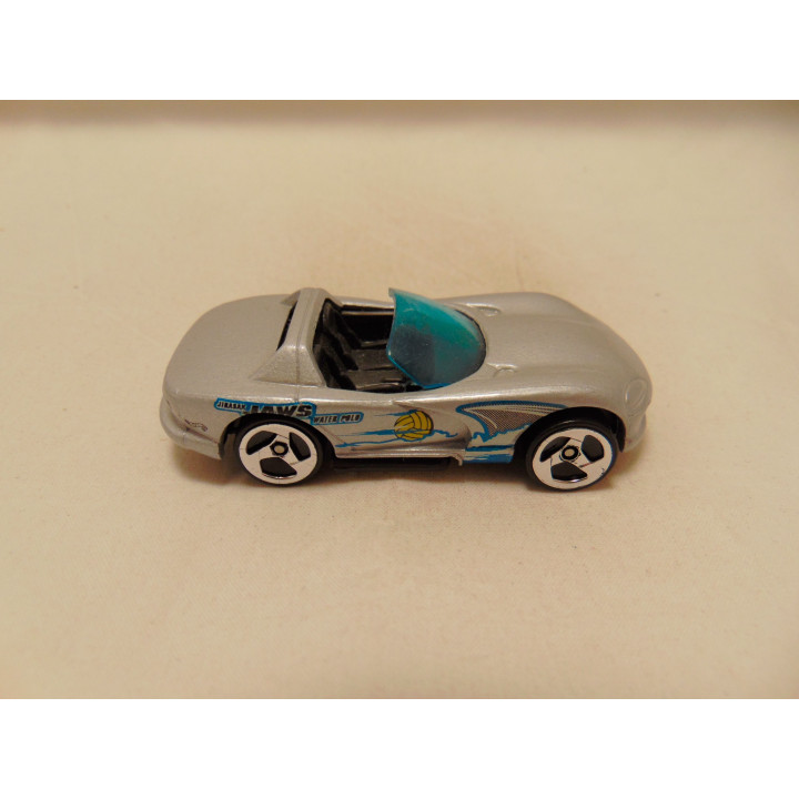 Dodge Viper RT10 Hot wheels 2000 zilverkleurig
