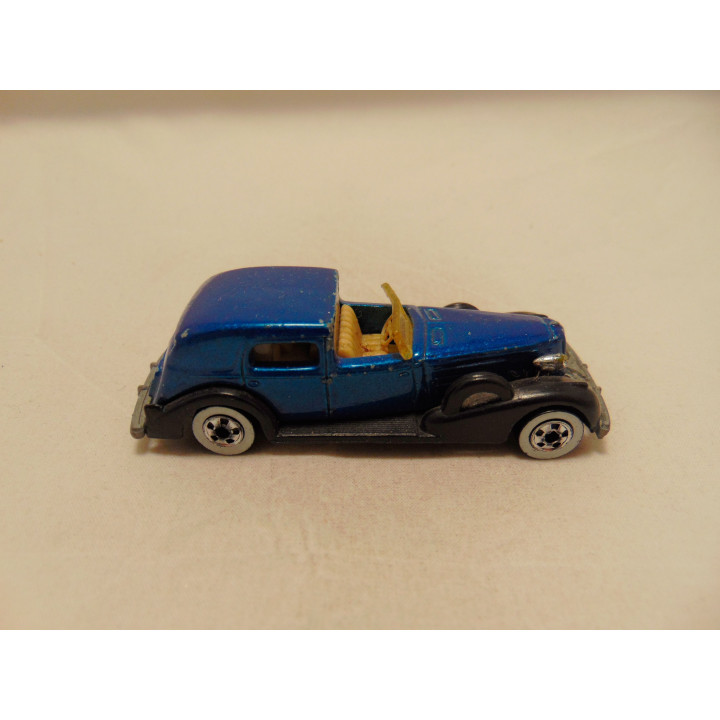 Cadillac V12 370D Town Cabriolet Fleetwood 1935 Hot wheels 1989-044