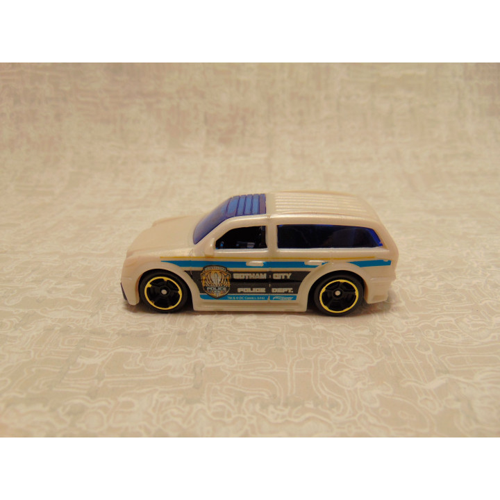 Boom box Gotham city 5 Pack 2017 politie Hot wheels 1:64 wit