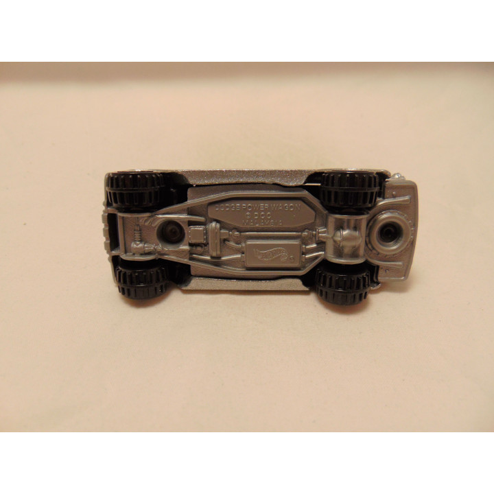 Dodge Power Wagon Hot wheels 2000 zilverkleurig