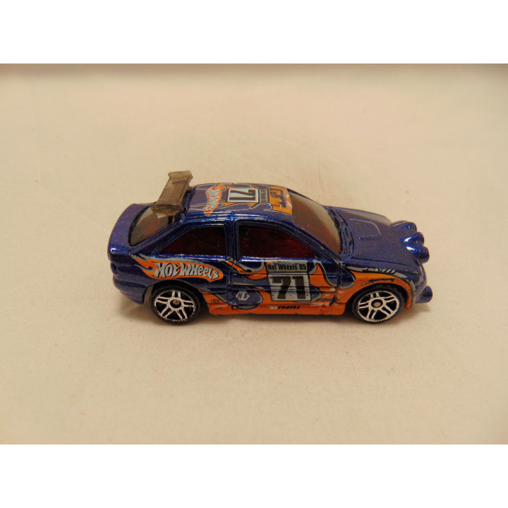 Ford Escort Rally Hot wheels 2011 donkerblauw