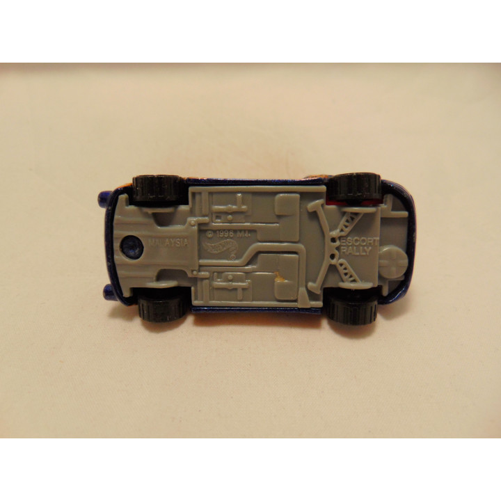Ford Escort Rally Hot wheels 2011 donkerblauw