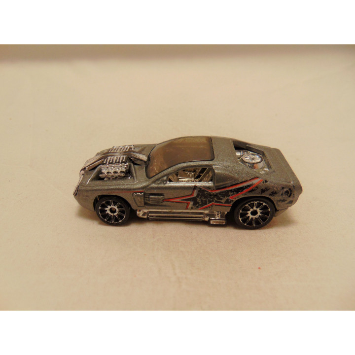 Hollowback AcceleRacers Hot wheels 2007 zilvergrijs