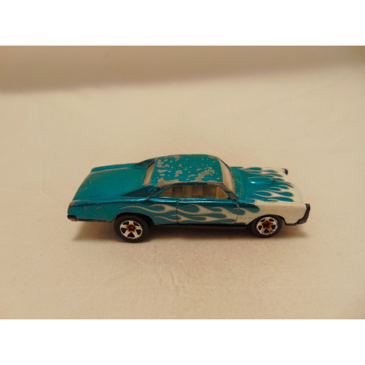 Pontiac GTO 1967 Hot wheels 2007 blauwgroen