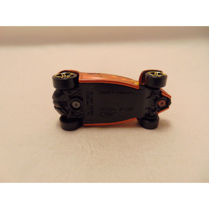 Hyundai Spyder concept 5 pack Hot wheels 2012 goudbruin