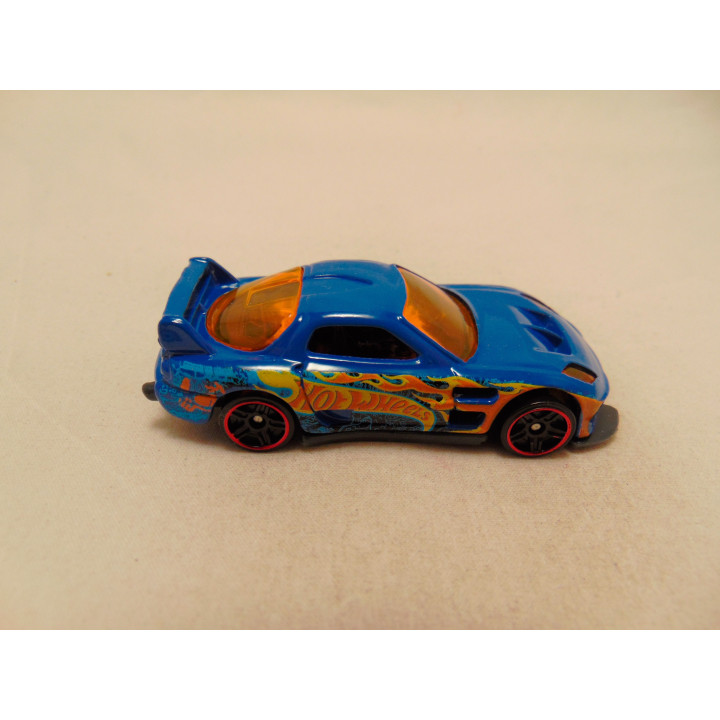 Mazda RX7 24seven 5 Pack Hot wheels 2012 blauw