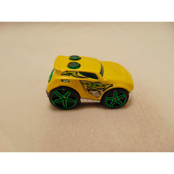 Rocket Box Graffiti Rides 5 Pack Hot wheels 2011 geel
