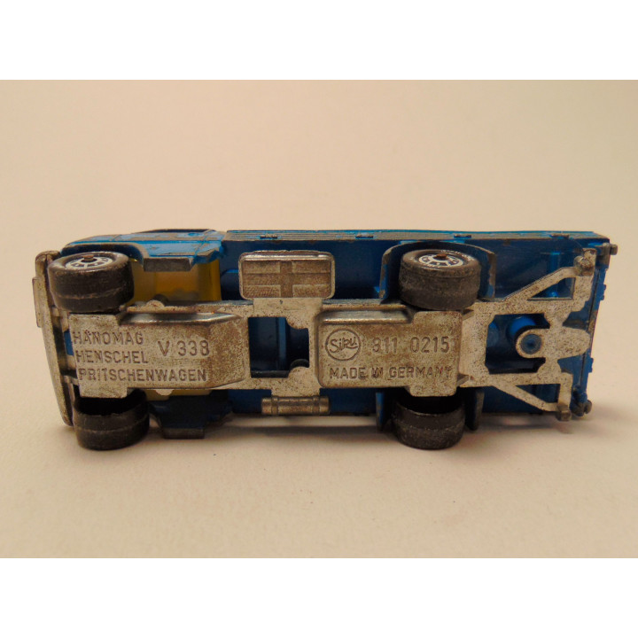 Hanomag Henschel pritschenwagen Siku V338 Blauw