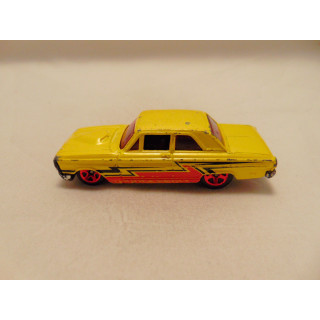 Ford Fairlane Thunderbolt 1964 Hot wheels 2007 geel