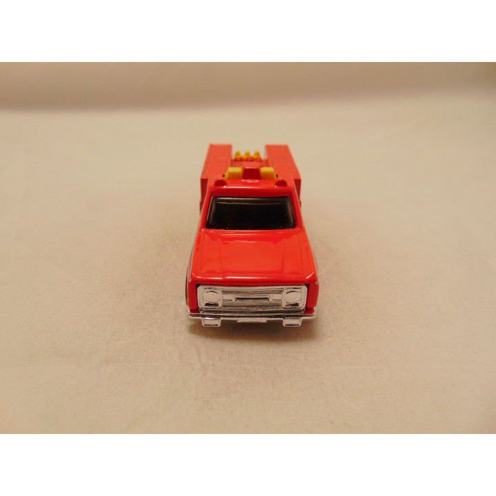 GMC Rescue Ranger brandweer Hot wheels 2008 rood