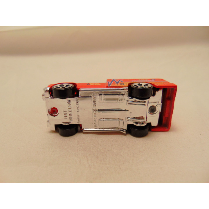 GMC Rescue Ranger brandweer Hot wheels 2008 rood