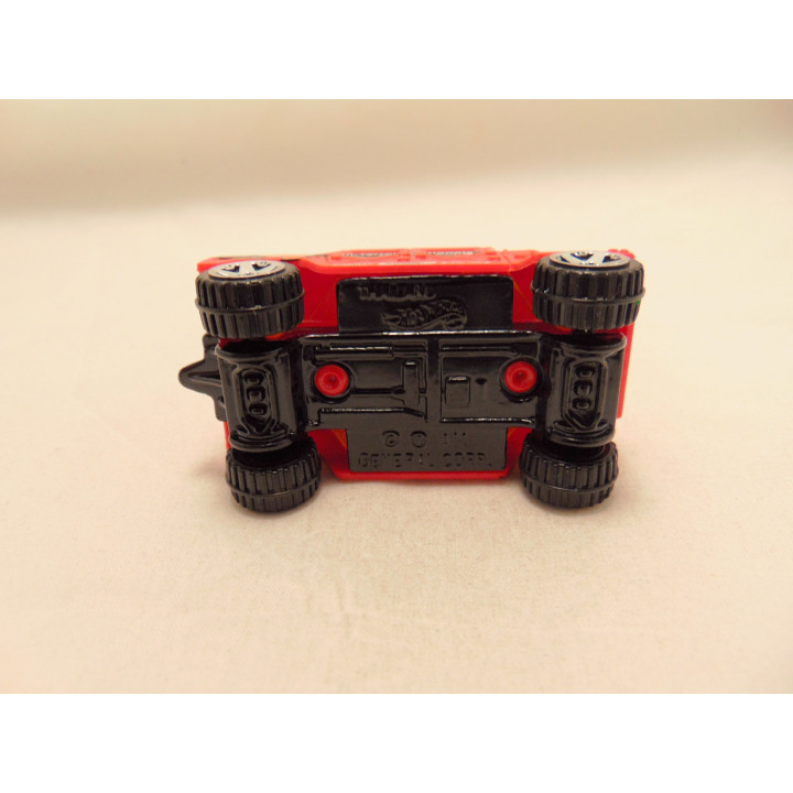 Hummer Humvee 1992 4x4 Monsters 5 Pack Hot wheels 2002 rood