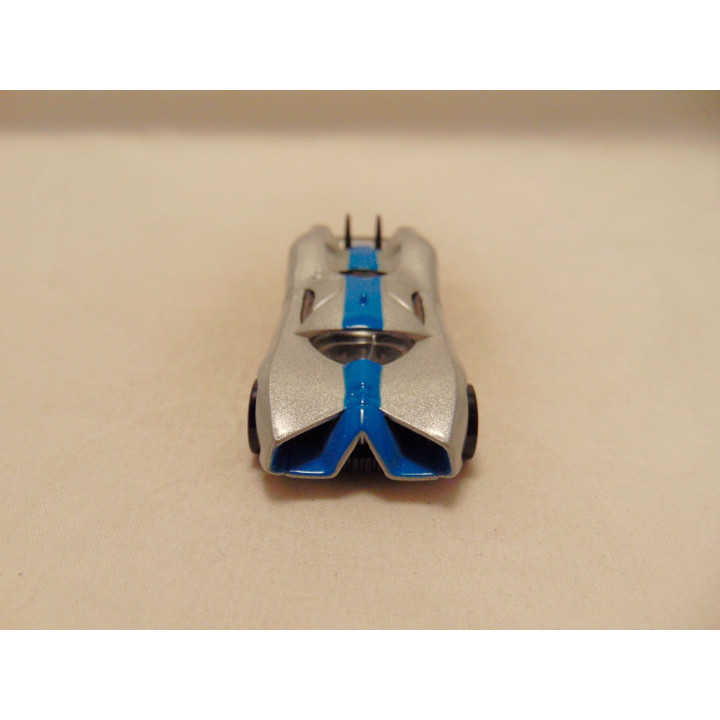 Prototype H24 Le Mans 24 uur Hot wheels 2008 zilverkleurig