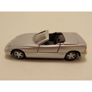Bmw Z1 cabrio 1:38 Edocar zilverkleurig