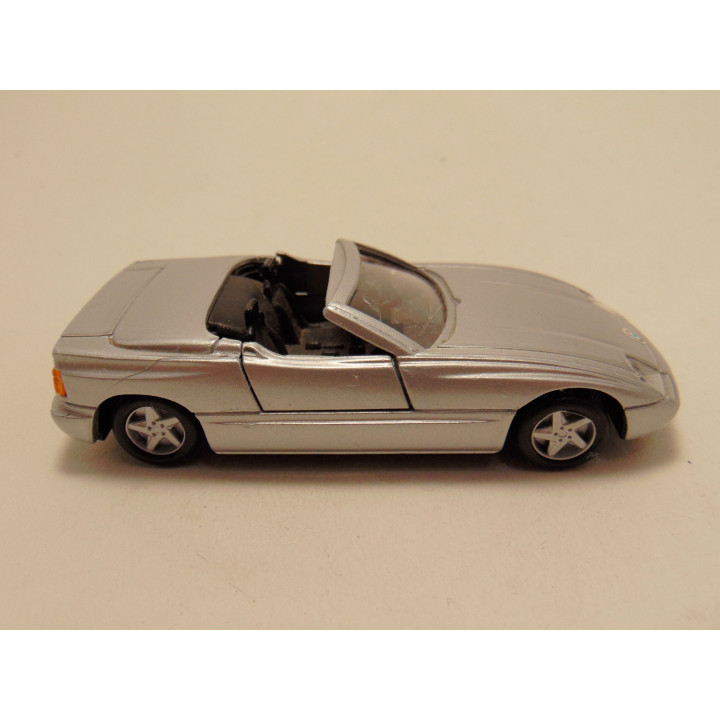 Bmw Z1 cabrio 1:38 Edocar zilverkleurig