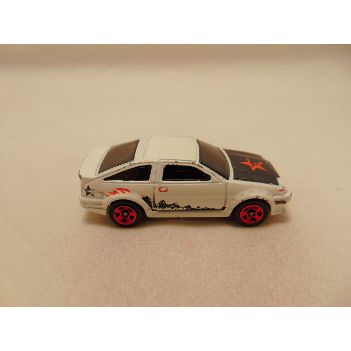 Toyota Corolla AE 86 Hot wheels 2006-002 wit