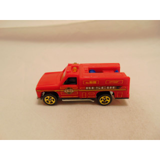 GMC rescue ranger Brandweer HW City Works 5 Pack Hot wheels 2011 rood