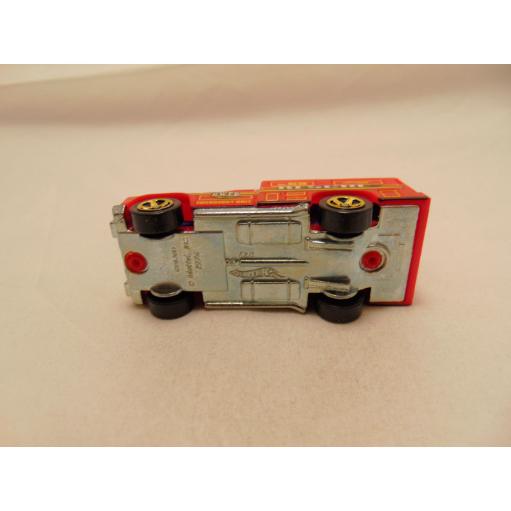 GMC rescue ranger Brandweer HW City Works 5 Pack Hot wheels 2011 rood