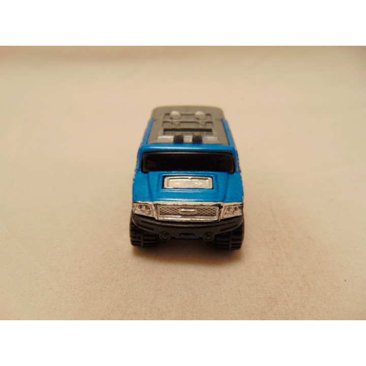 Hummer H2 Rockster Robo Revenge 5 Pack Hot wheels 2005 Blauw