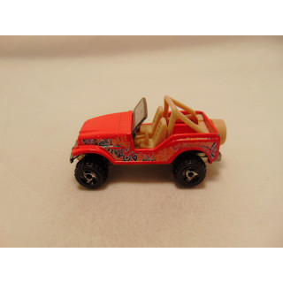 Jeep CJ7 Trailbuster World Tour 5 Pack Hot wheels 2000 rood