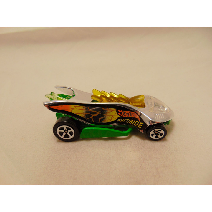 Turbo Flame Insectiride 5 Pack Hot wheels 2002 zilverkleurig
