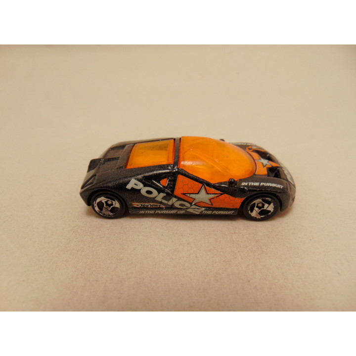 Ford GT90 Police Cop Squad 5 Pack Hot wheels 2003 zwart