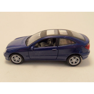 Mercedes C class Sport coupe 1:36 Welly blauw