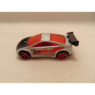 Mitsubishi Eclipse Asphalt Assault Hot wheels zilverkleurig
