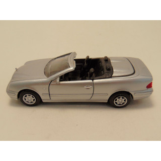 Mercedes CLK Cabrio 1:38 Edocar zilverkleurig