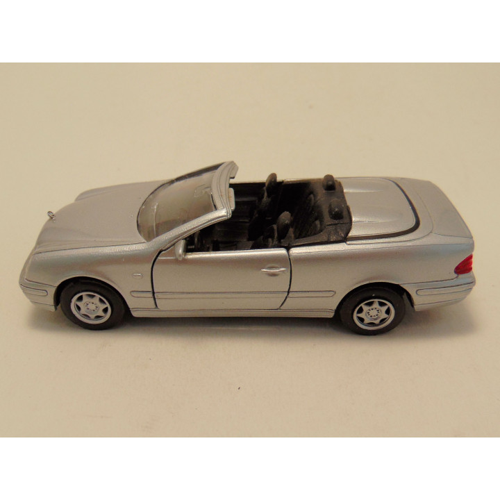 Mercedes CLK Cabrio 1:38 Edocar zilverkleurig
