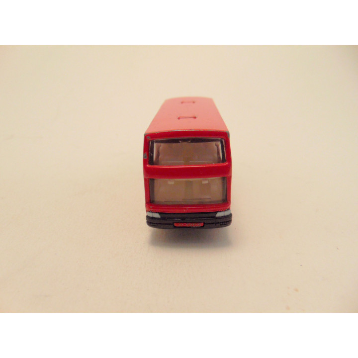 Dubbeldekker tour bus Holiday tours Siku 1353 rood
