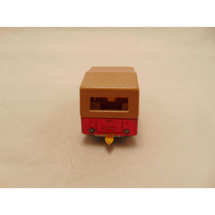 Jeep CJ6 Matchbox rood