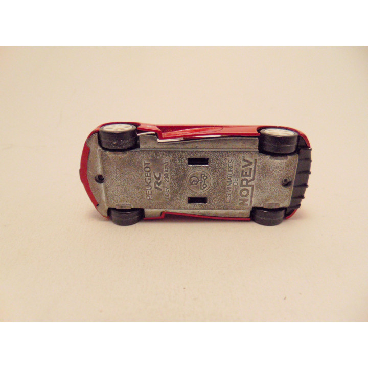 Peugeot RC 1:55 Norev donkerrood