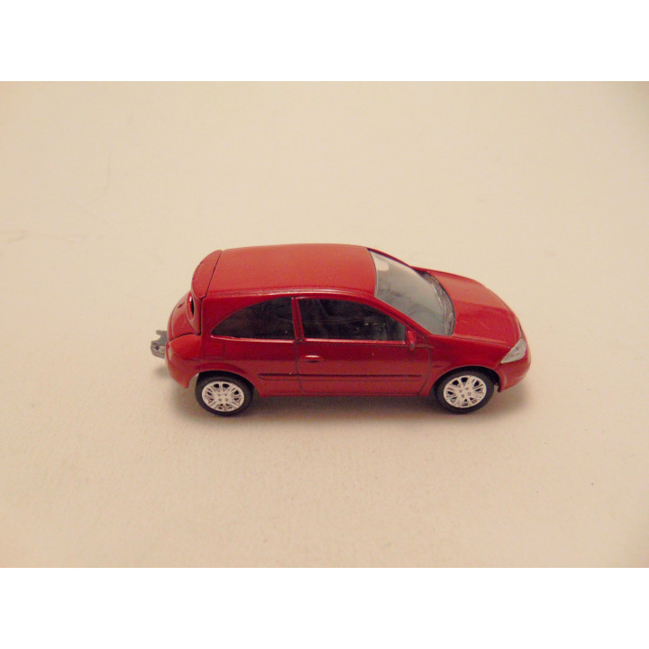 Renault Megane II 1:55 Norev donkerrood - modelauto