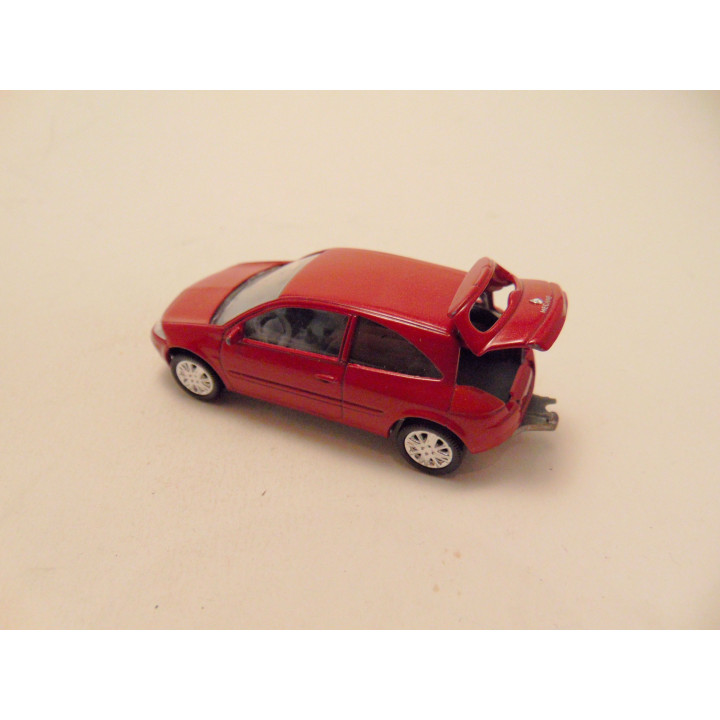 Renault Megane II 1:55 Norev donkerrood - modelauto