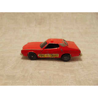 Ford Gran Torino coupe brandweer Corgi 1:64 rood