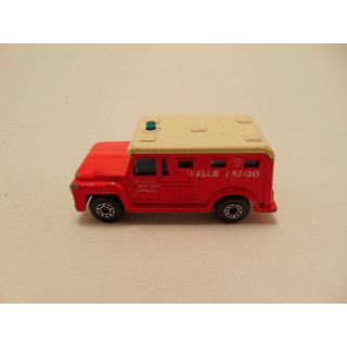 Geldwagen Wells Fargo Amored truck 1:89 Matchbox MB69 (1)