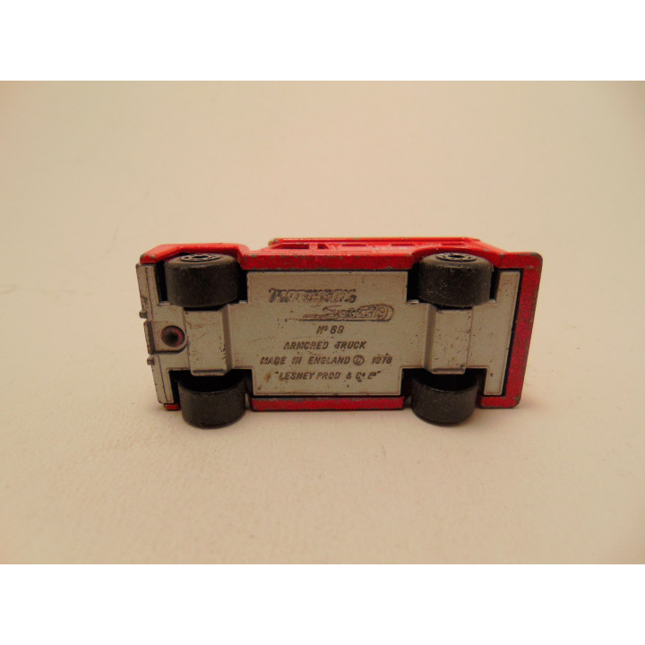 Geldwagen Wells Fargo Amored truck 1:89 Matchbox MB69 (1) - modelauto