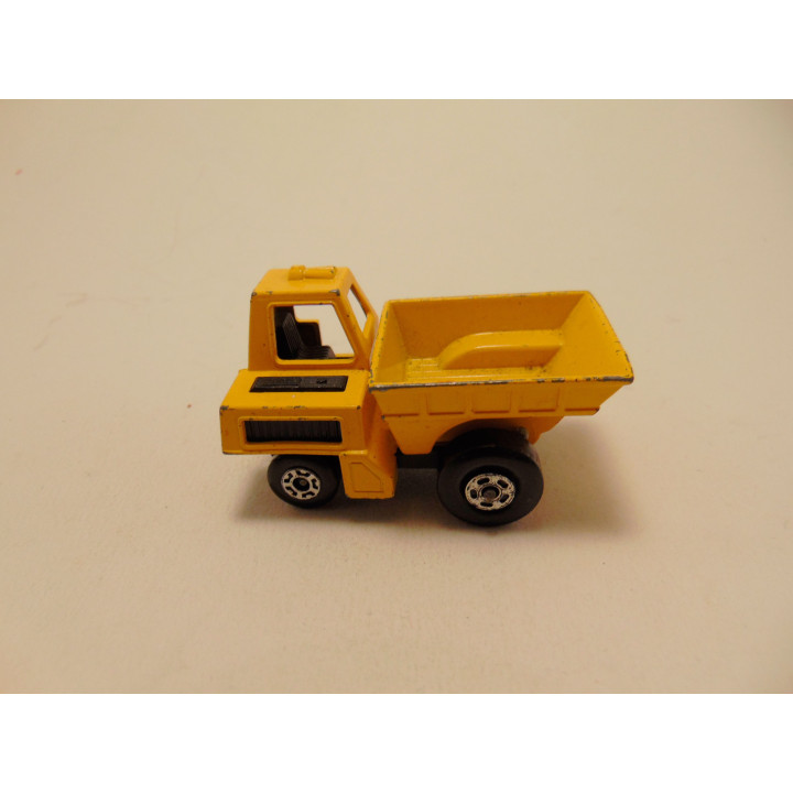 Kiepwagen Site dumper Matchbox mb 26 geel
